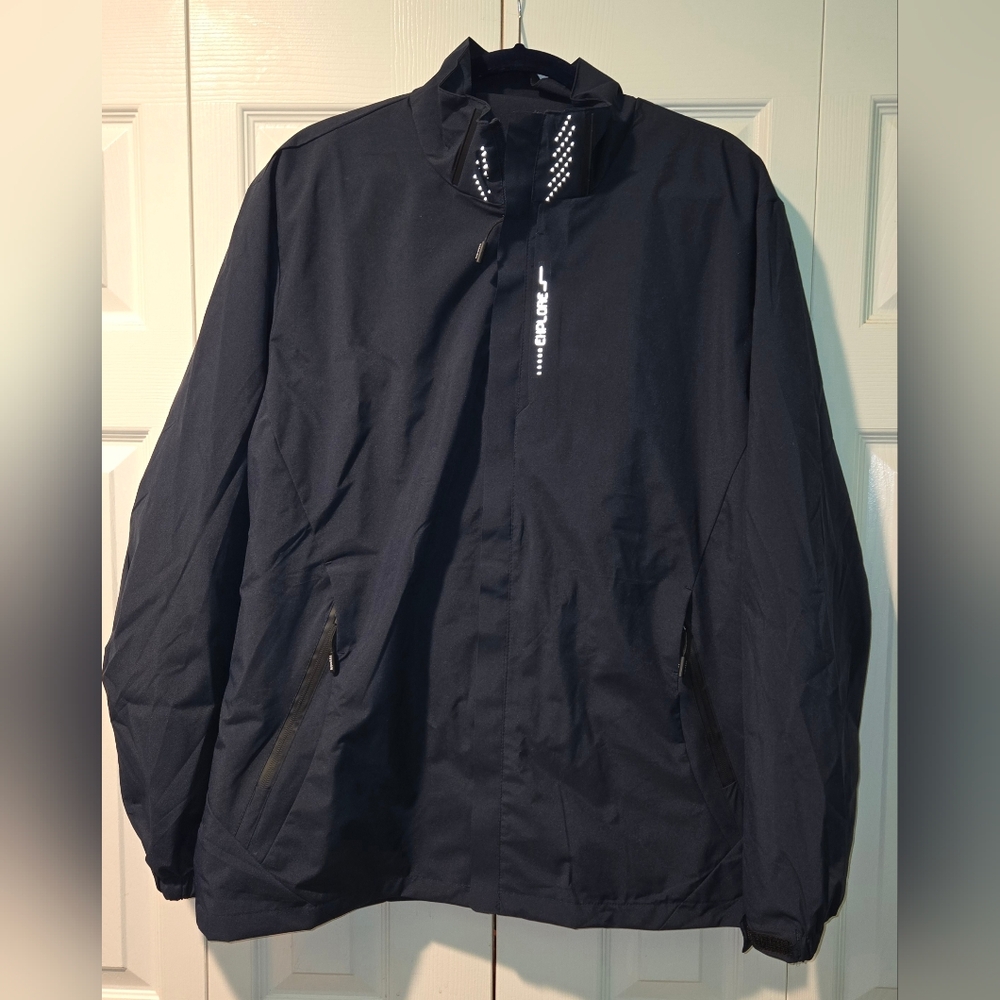 Sela Men's Navy Snow / Wind Resistant Jacket - US Size 1X